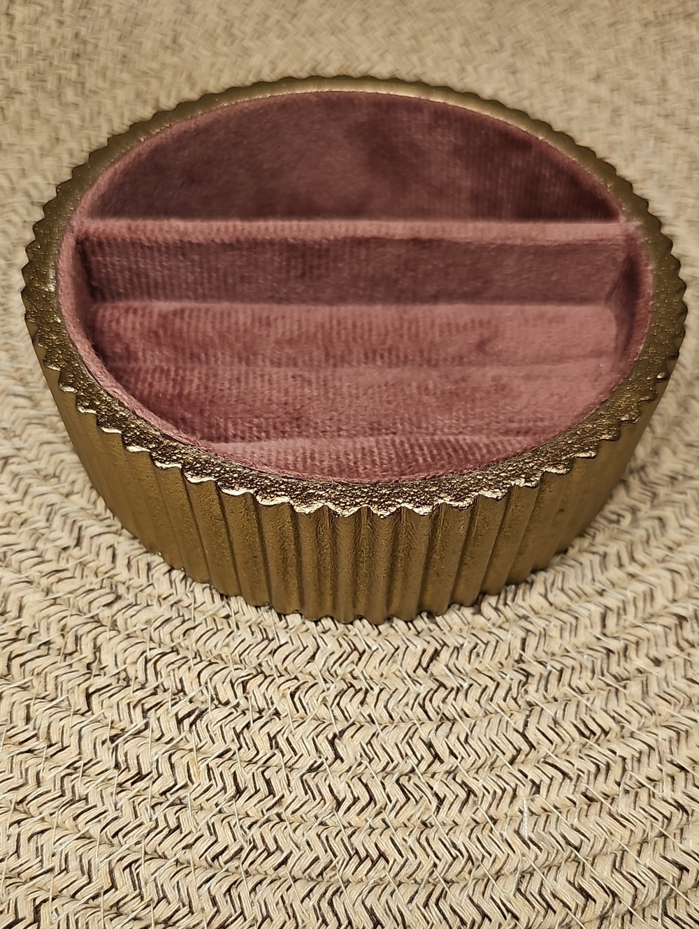 Ribbed Brass Jewelry Tray Hearth & Hand with Magnolia